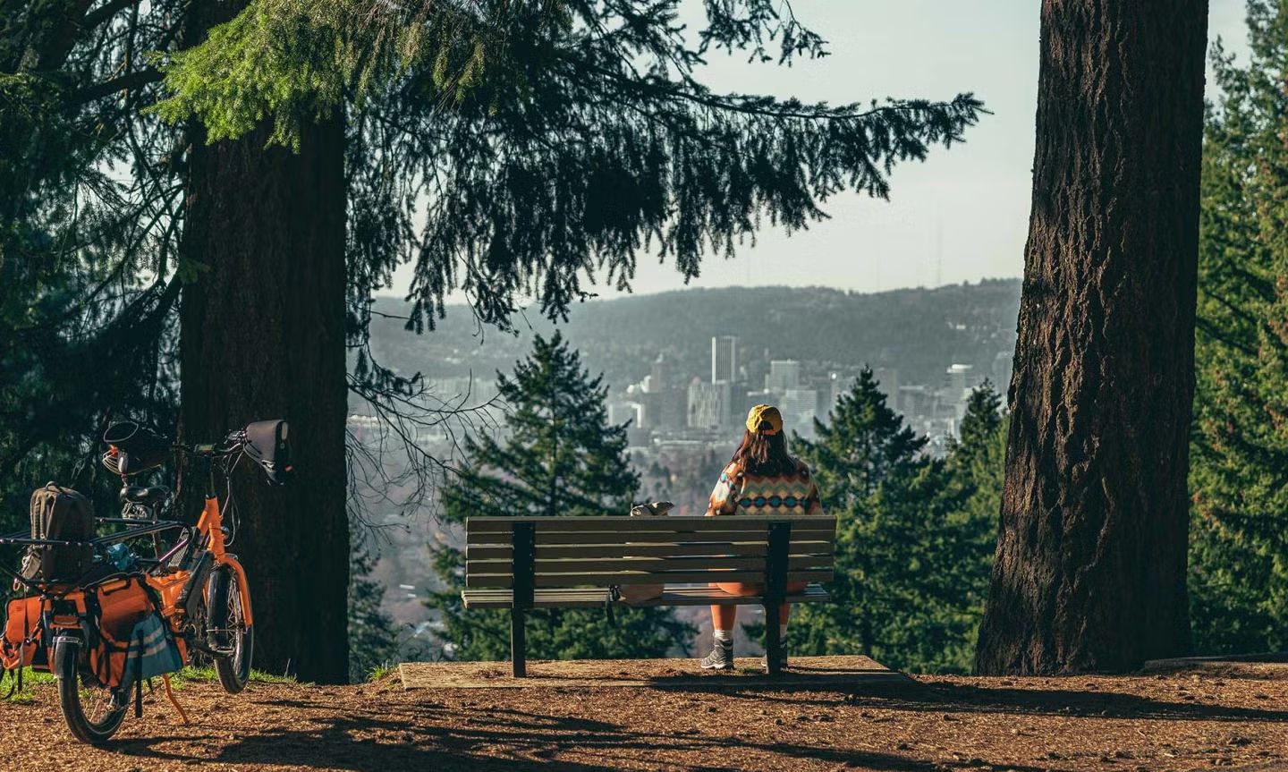 🌅 Evening Hike Series #4 – Mt. Tabor Park Sunset Loop