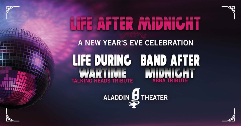 Life During Wartime [Talking Heads] • Band After Midnight [ABBA] NYE Party at Aladdin Theater