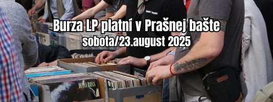Burza LP platní v Prašnej bašte