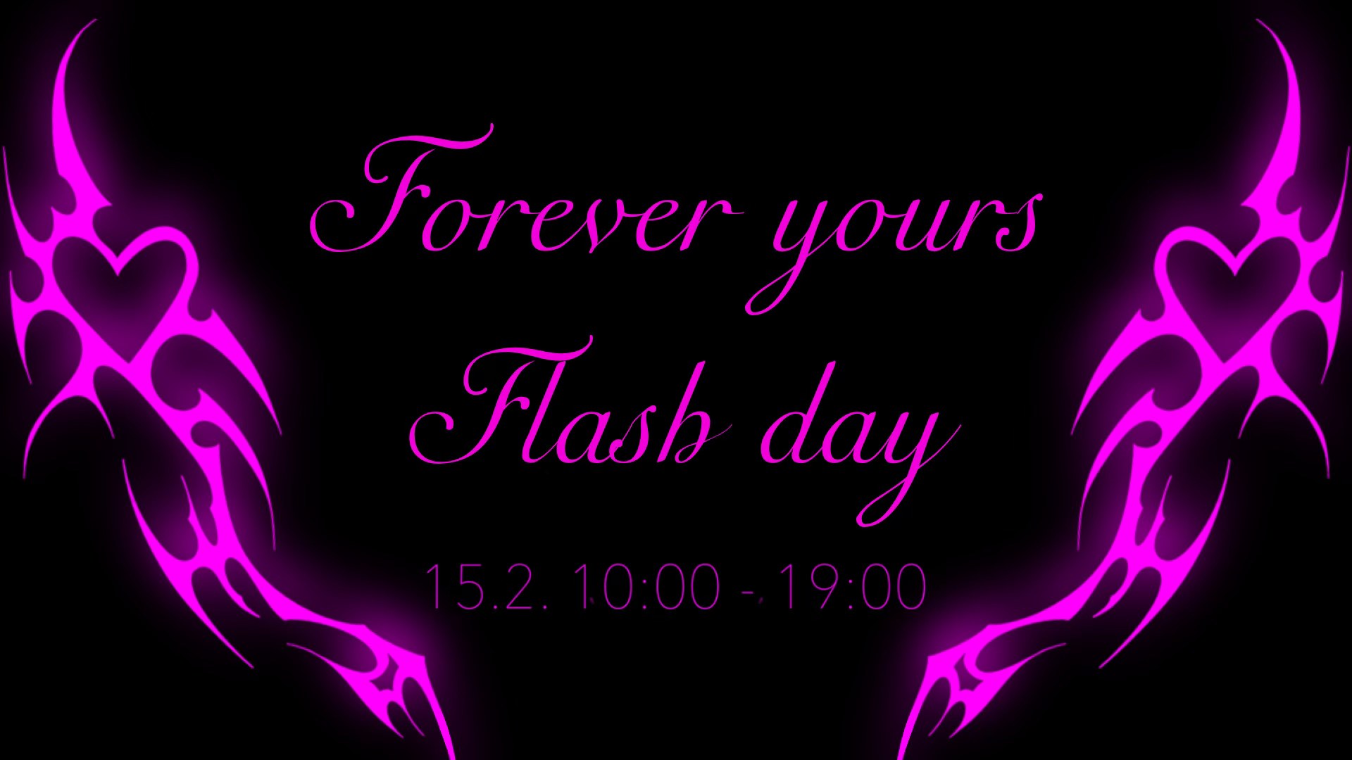 💘 Forever Yours Flash Day v Bluefox Tattoo! 💘