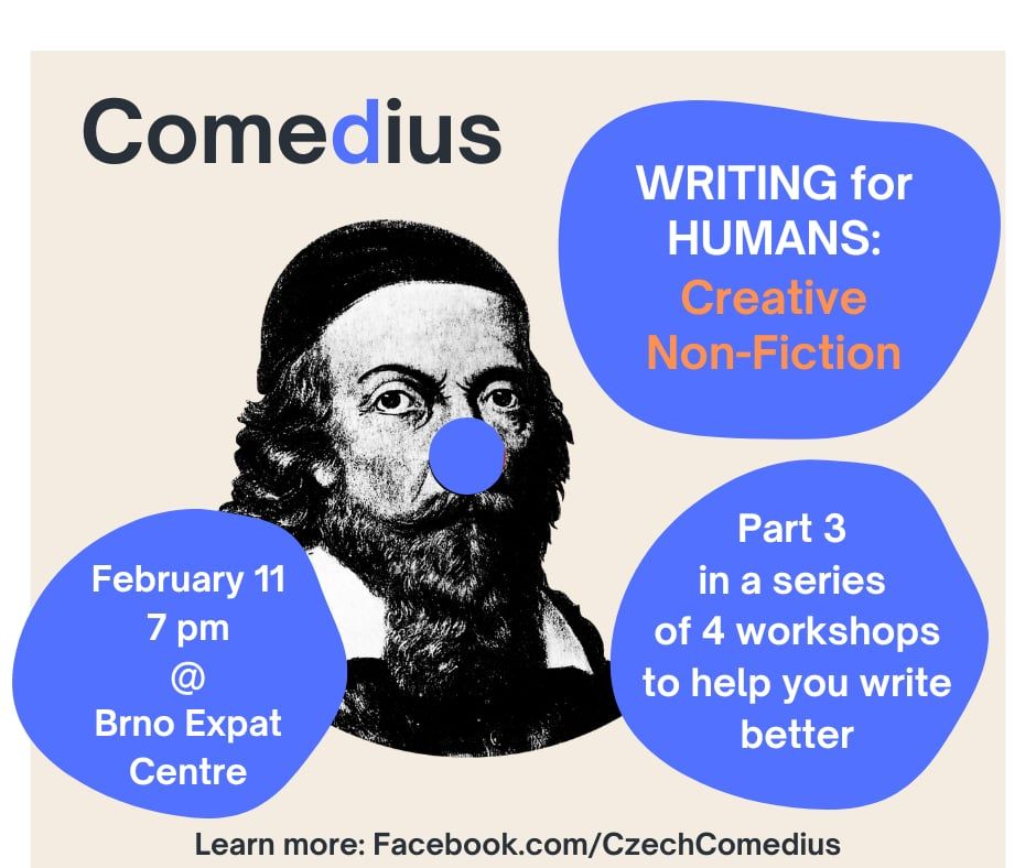 Comedius Presents WRITING FOR HUMANS: Creative Non-Fiction