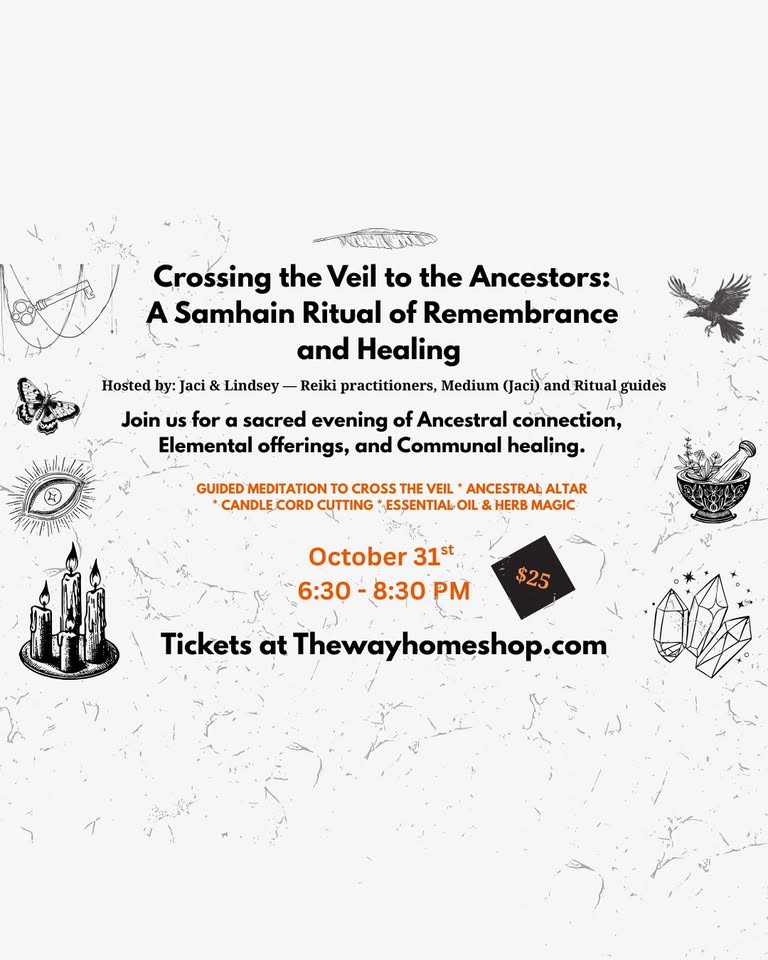Crossing the Veil to the Ancestors: A Samhain Ritual of Remembrance & Healing