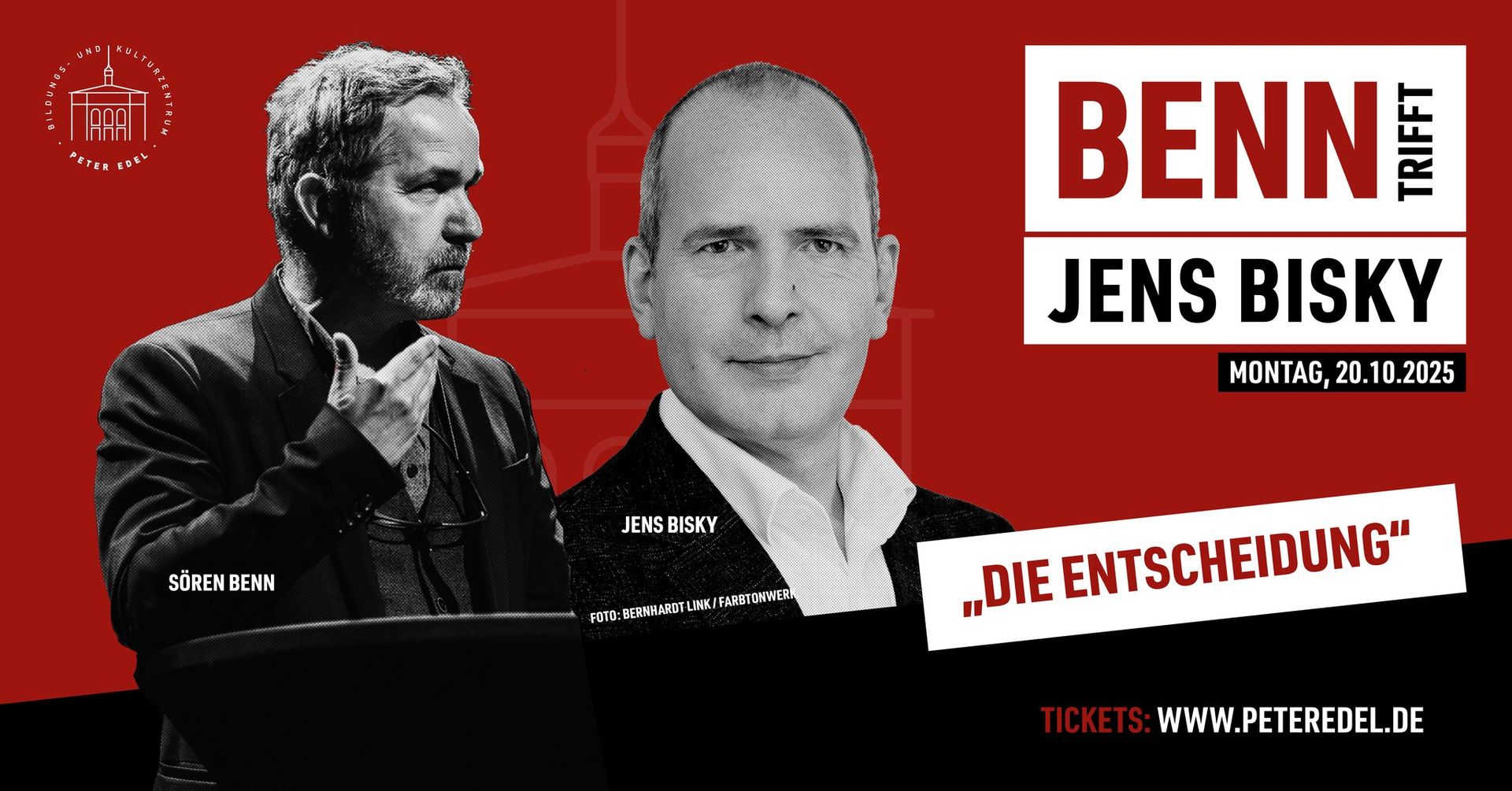 BENN TRIFFT: Jens Bisky - "Die Entscheidung"
