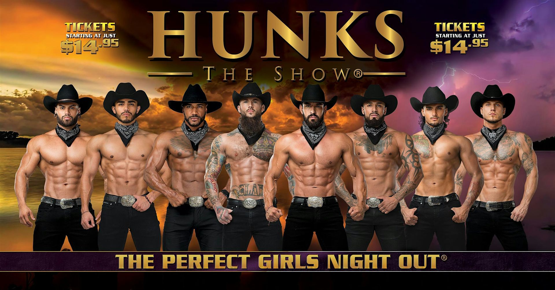 HUNKS The Show at Barrel Room (Portland, OR) 12/29/25