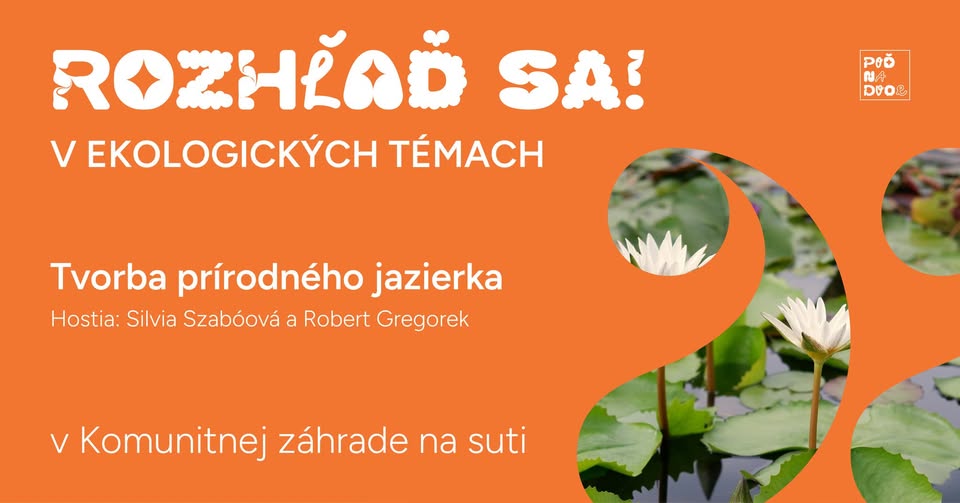 Voda v meste: Tvorba prírodného jazierka