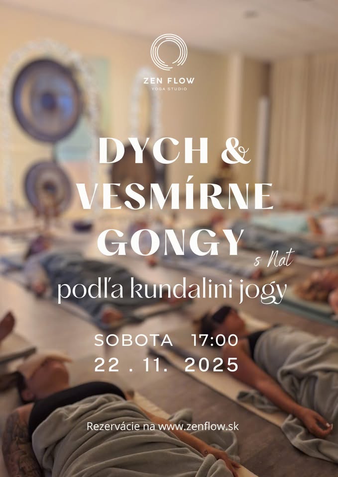Dych a Vesmírne gongy  Uvoľnenie stresu NOV (podľa kundalini jogy)