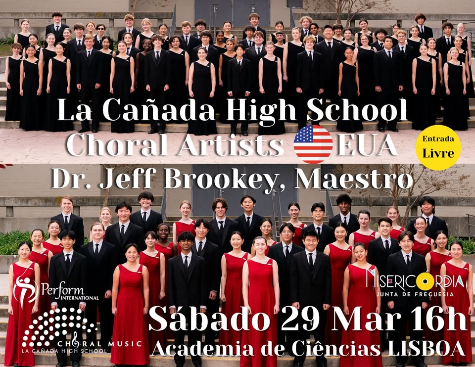 CONCERTO 100 Vozes Coro Americano "La Cañada HSCArtists"