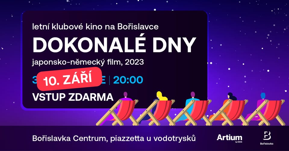 Dokonalé dny - náhradní termín | Letní klubové kino na Bořislavce