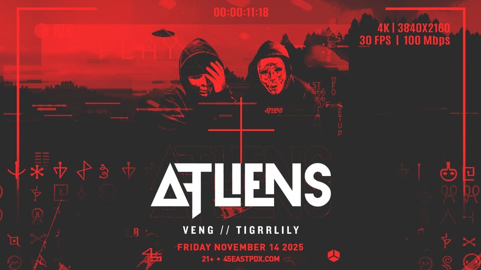 ATLiens (Friday) at 45 East