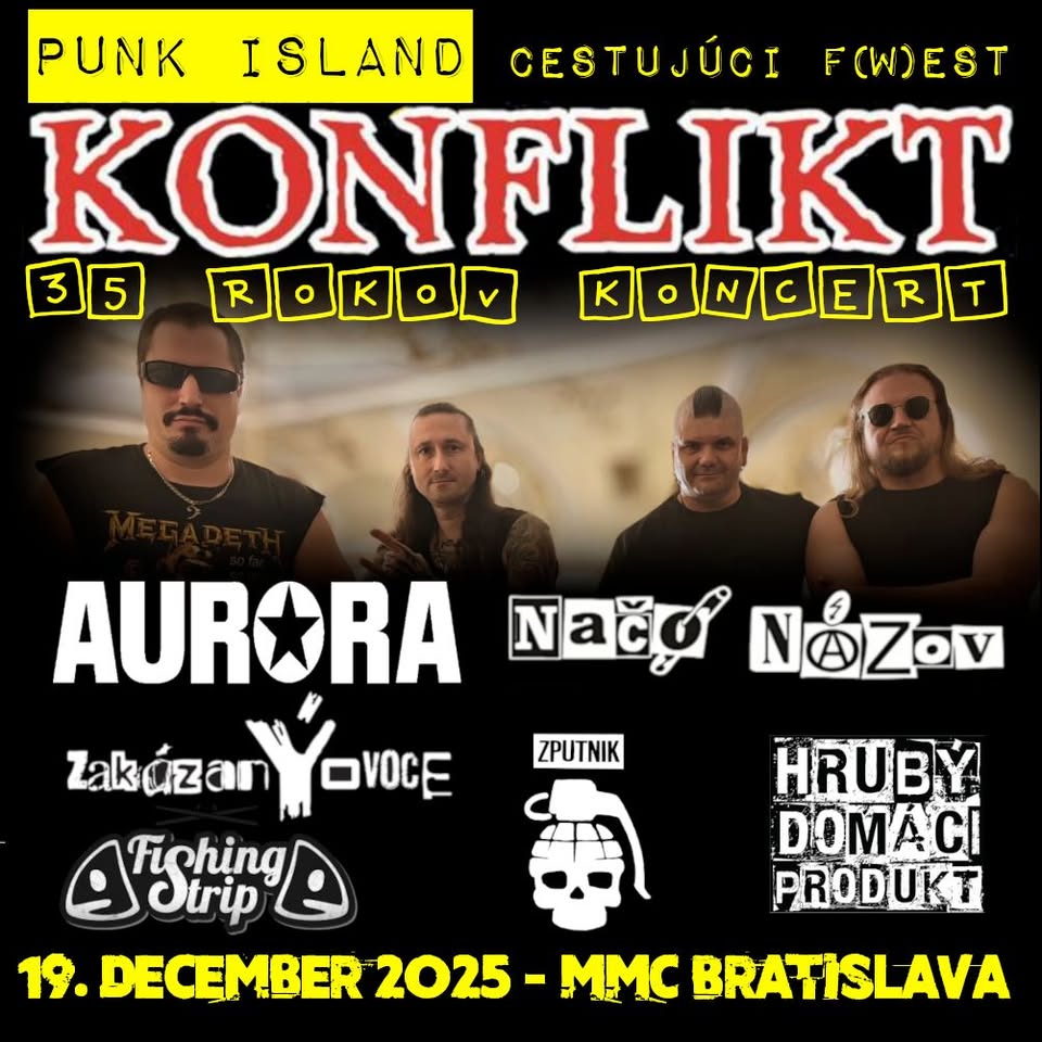 Punk Island F(w)est+35 rokov Konflikt