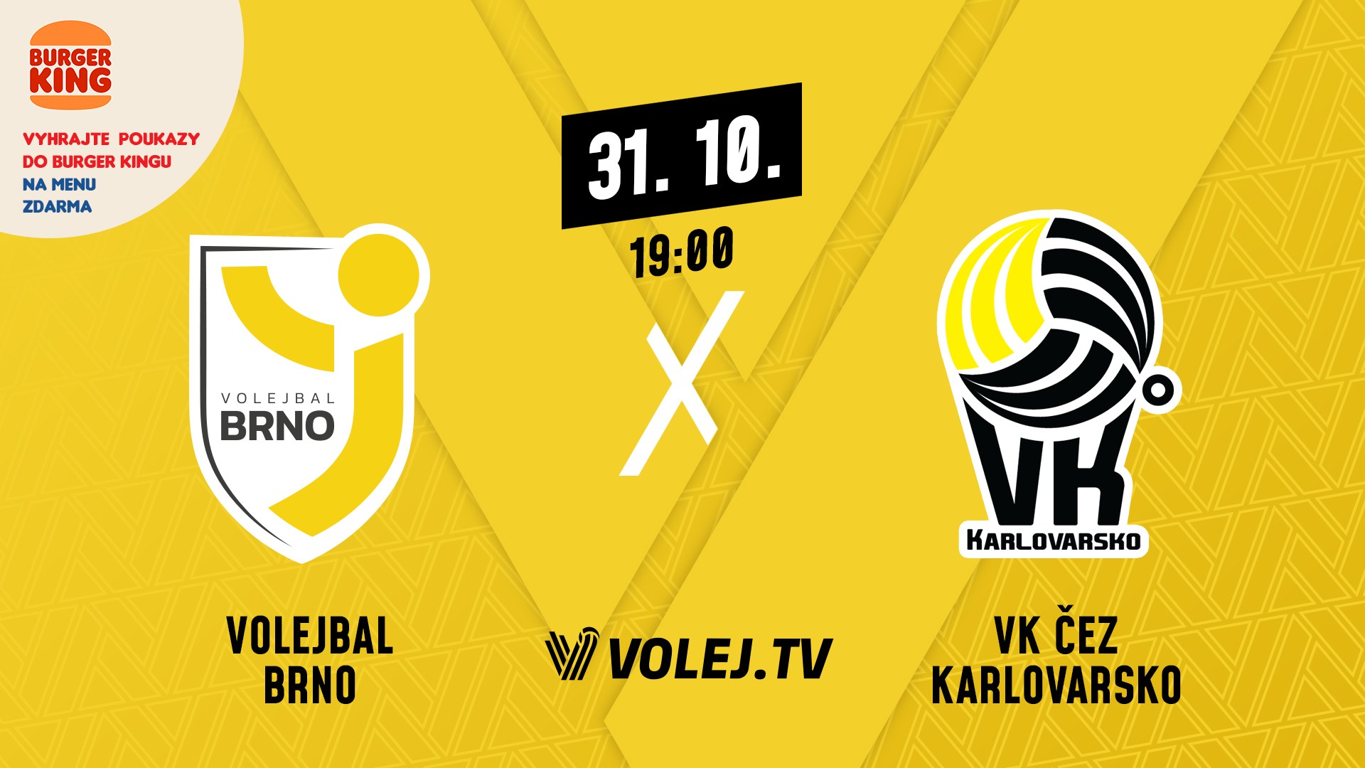 7. kolo ČEZ volejbalové extraligy: Brno - Karlovarsko