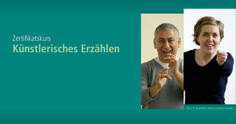 Zertifikatskurs Künstlerisches Erzählen