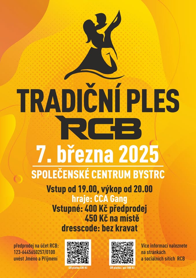 Tradiční ples RCB