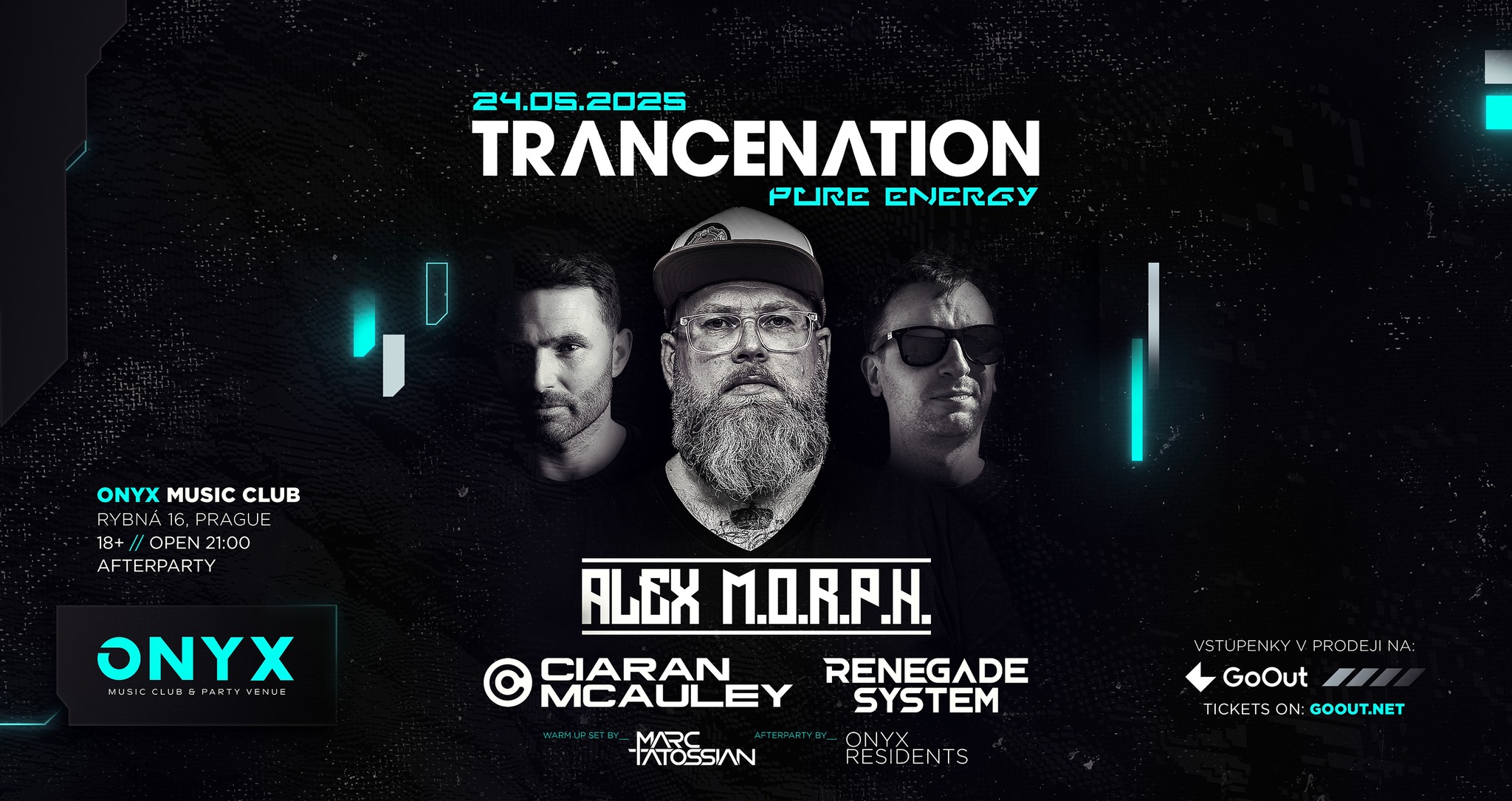 TRANCENATION: Pure Energy ★ Onyx ★ Prague (CZ)