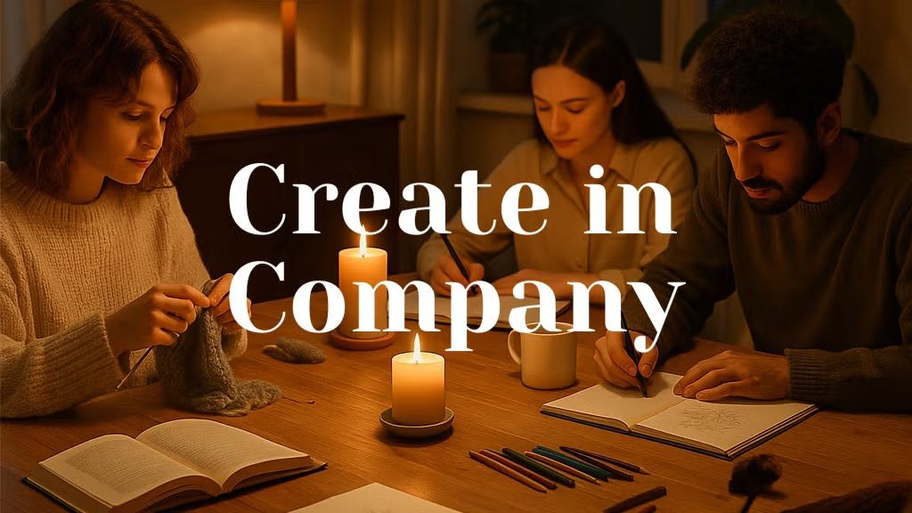 ✨ Create in Company – A Quiet Creative Space