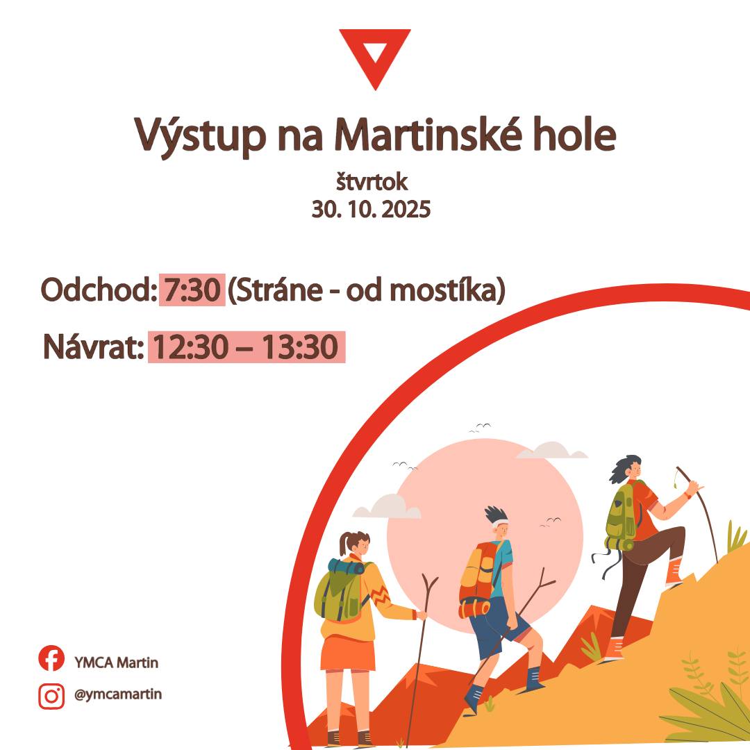 YMCA výstup na Martinky