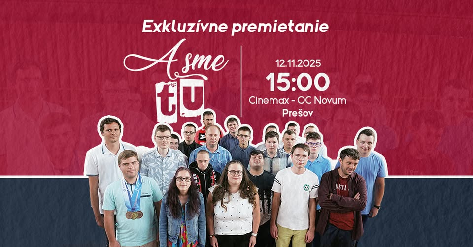 A SME TU - exkluzívne premietanie v Prešove