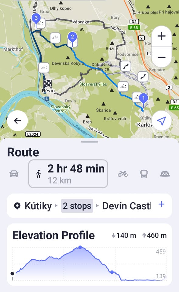 Saturday Hike (Kutiky, Devinka Kobyla, Sandberg, Devin Castle ), 4 Hours+, 10:30 am (Feb 1st)