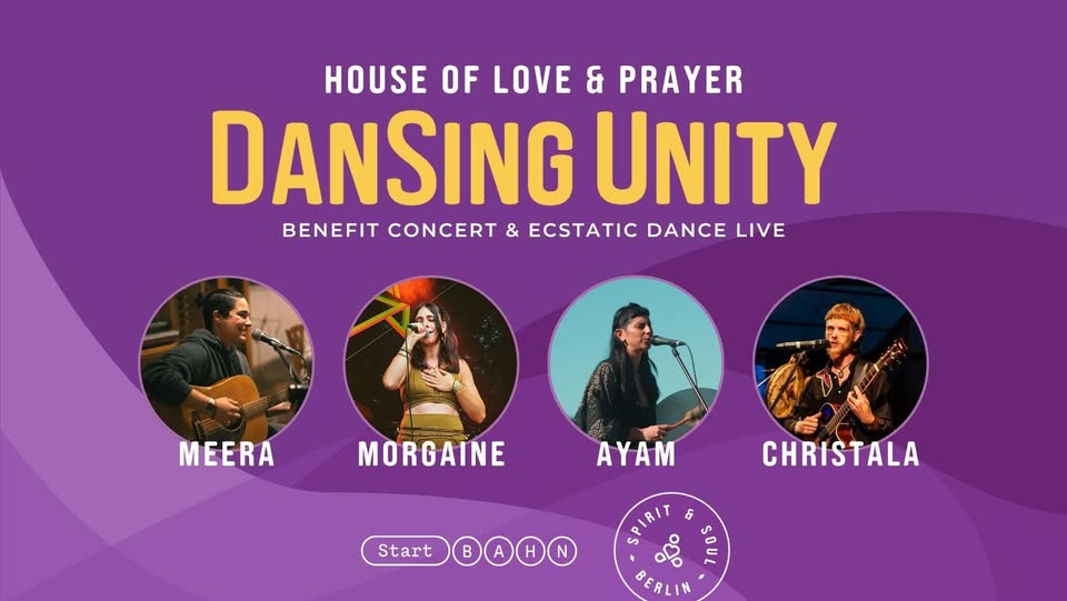 DanSing Unity - Donation Based Benefit Concert & Ecstatic Dance LIVE