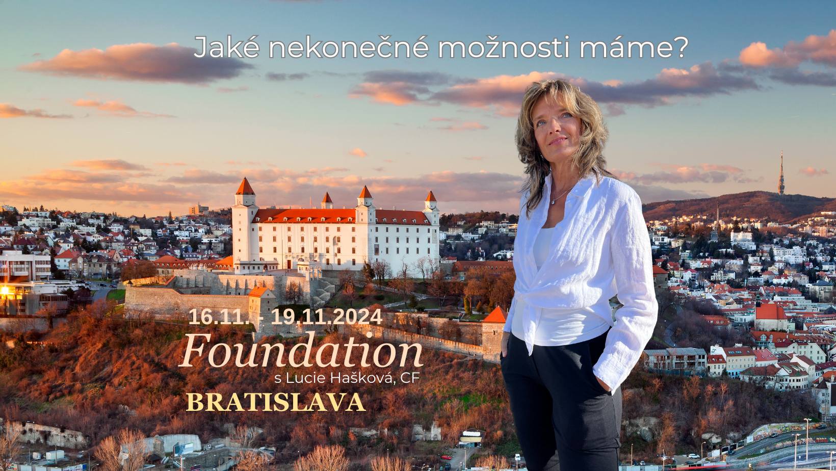 Foundation v Bratislavě s Lucií Haškovou, CF