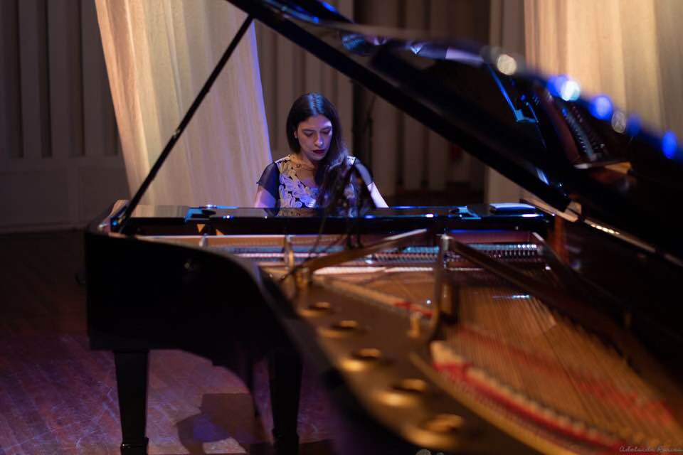 Pianorecital Claudine Carmen Roma