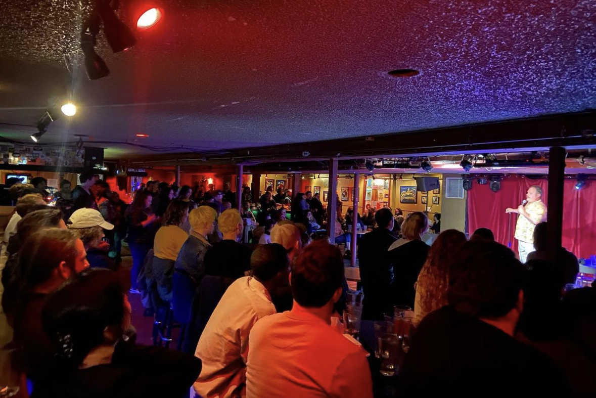 Andrew Sleighter Headlines Laugh Basement