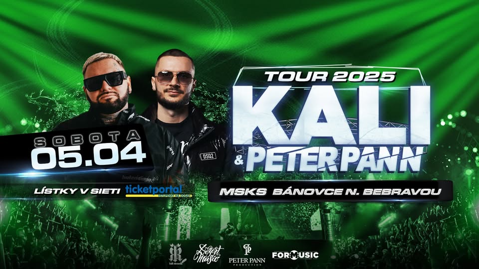 KALI A PETER PANN TOUR 2025 - MSKS Bánovce n. Bebravou