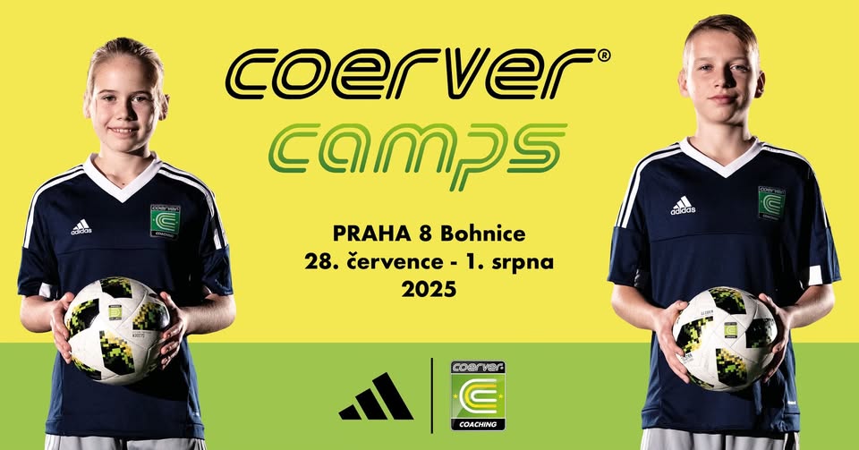 Coerver kemp Praha 8 Bohnice (28. července - 1. srpna 2025)