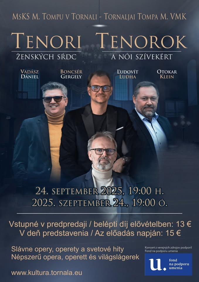 Tenori ženských sŕdc - Tenorok a női szívekért