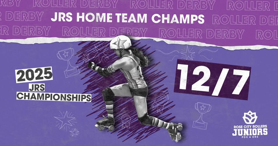 Junior Roller Derby- 2025 Home Team Champs!