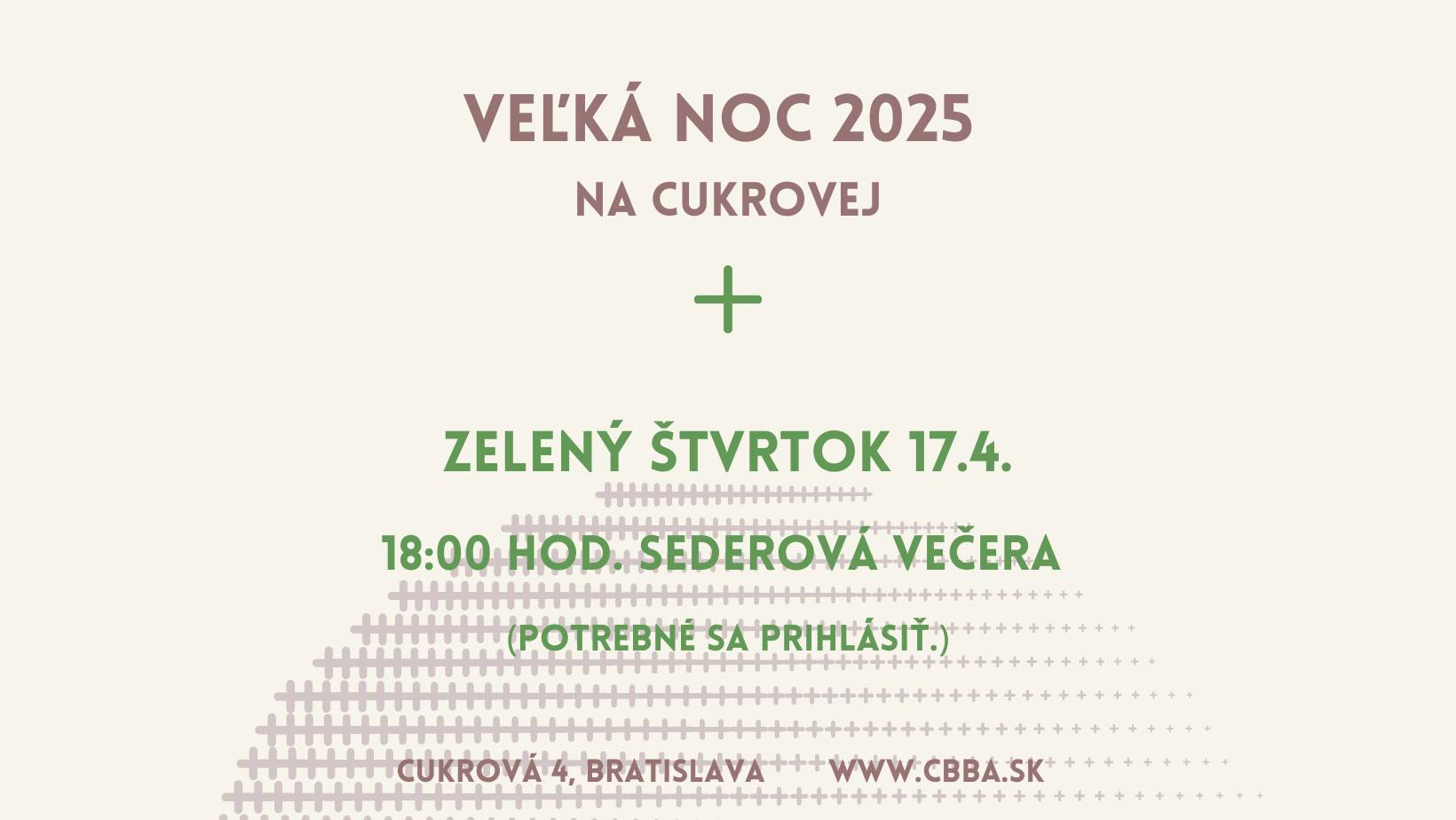 Zelený štvrtok - Sederová večera