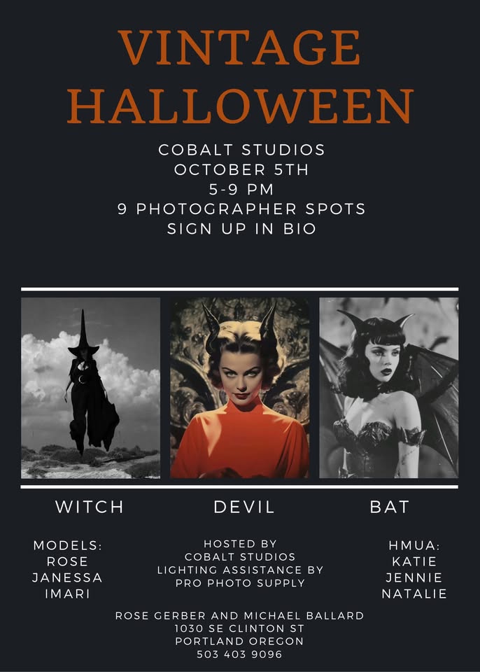 Vintage Halloween (photographer meet)
