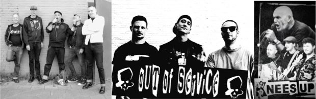 Punknight with G.O.H / Out Of Service / Knees up