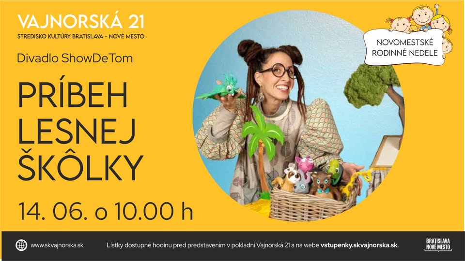 Novomestské rodinné nedele - Príbeh lesnej škôlky