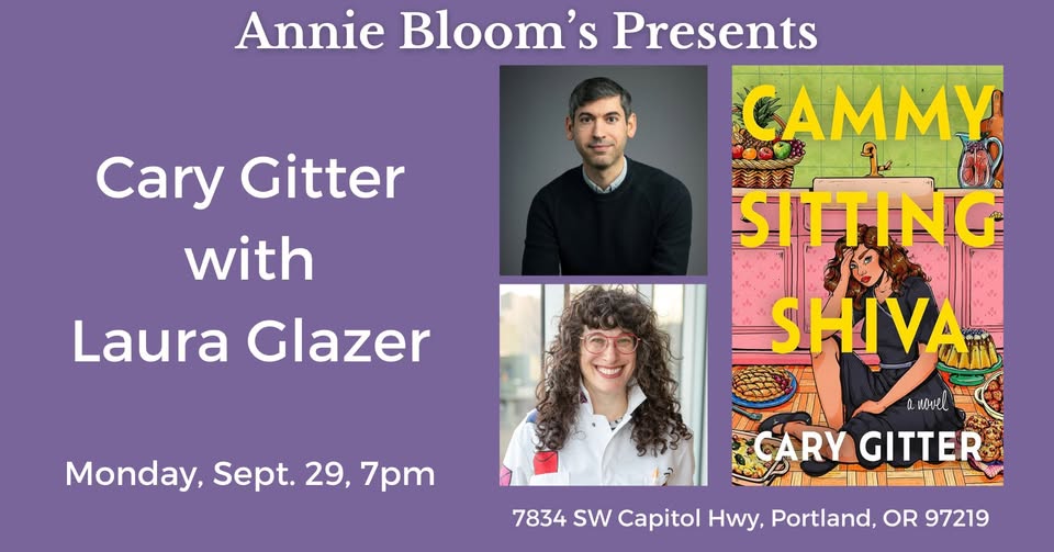 Reading: Cary Gitter with Laura Glazer