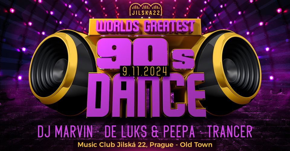 90s Dance | DJ Marvin, De Luks & PeePa, Trancer