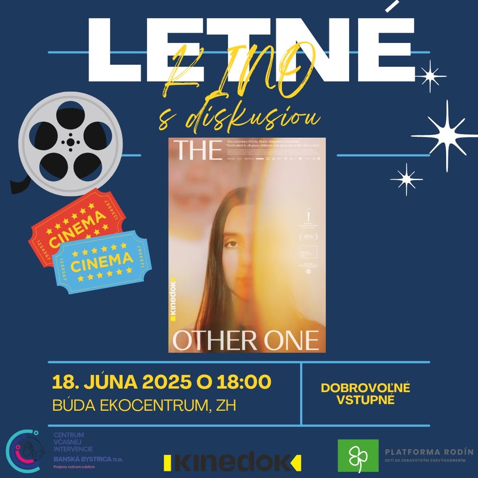 Letné kino v BÚDE (bude 🫶🏼)