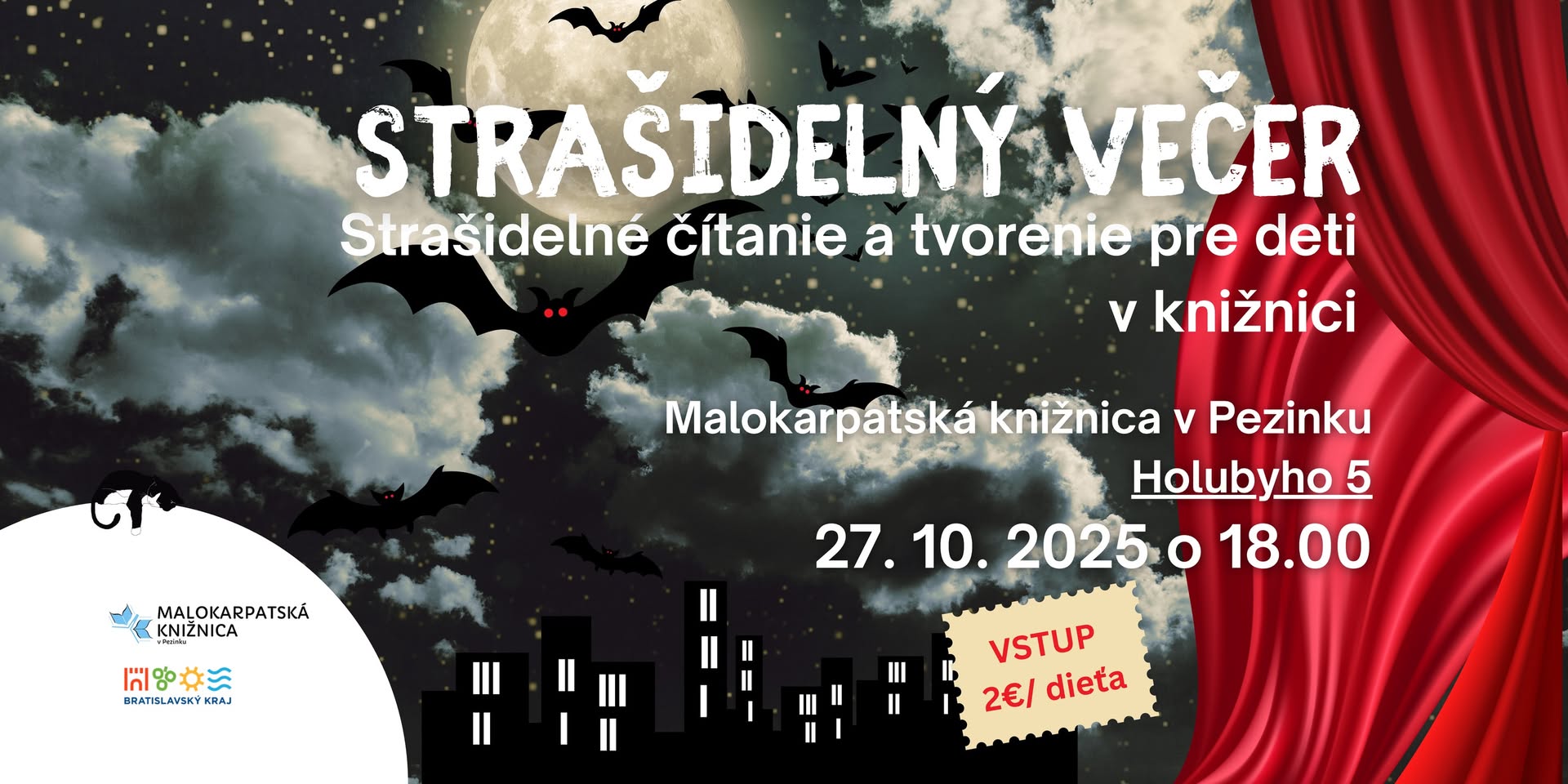 Strašidelný večer v knižnici