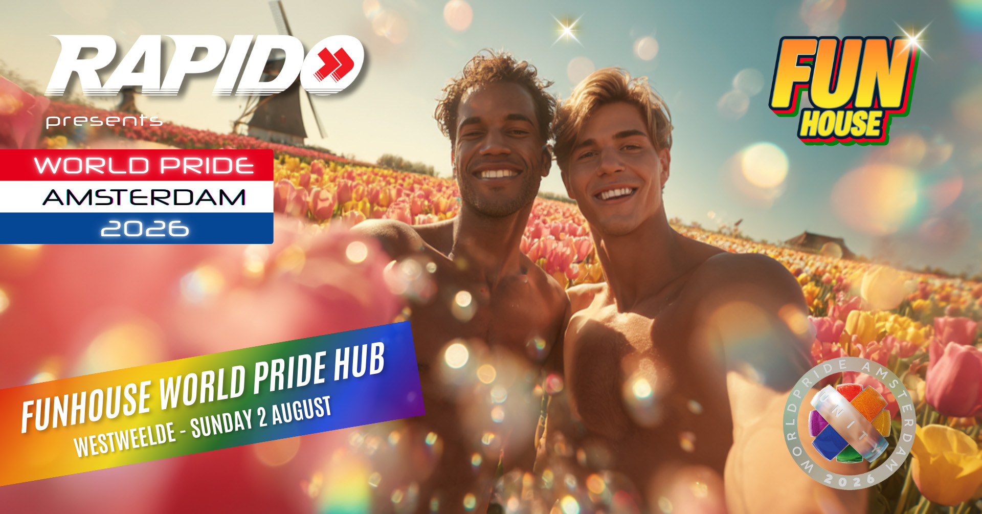 FunHouse World Pride Hub - Sunday Aug02
