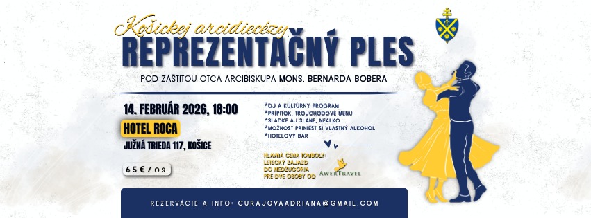 Reprezentačný ples Košickej arcidiecézy
