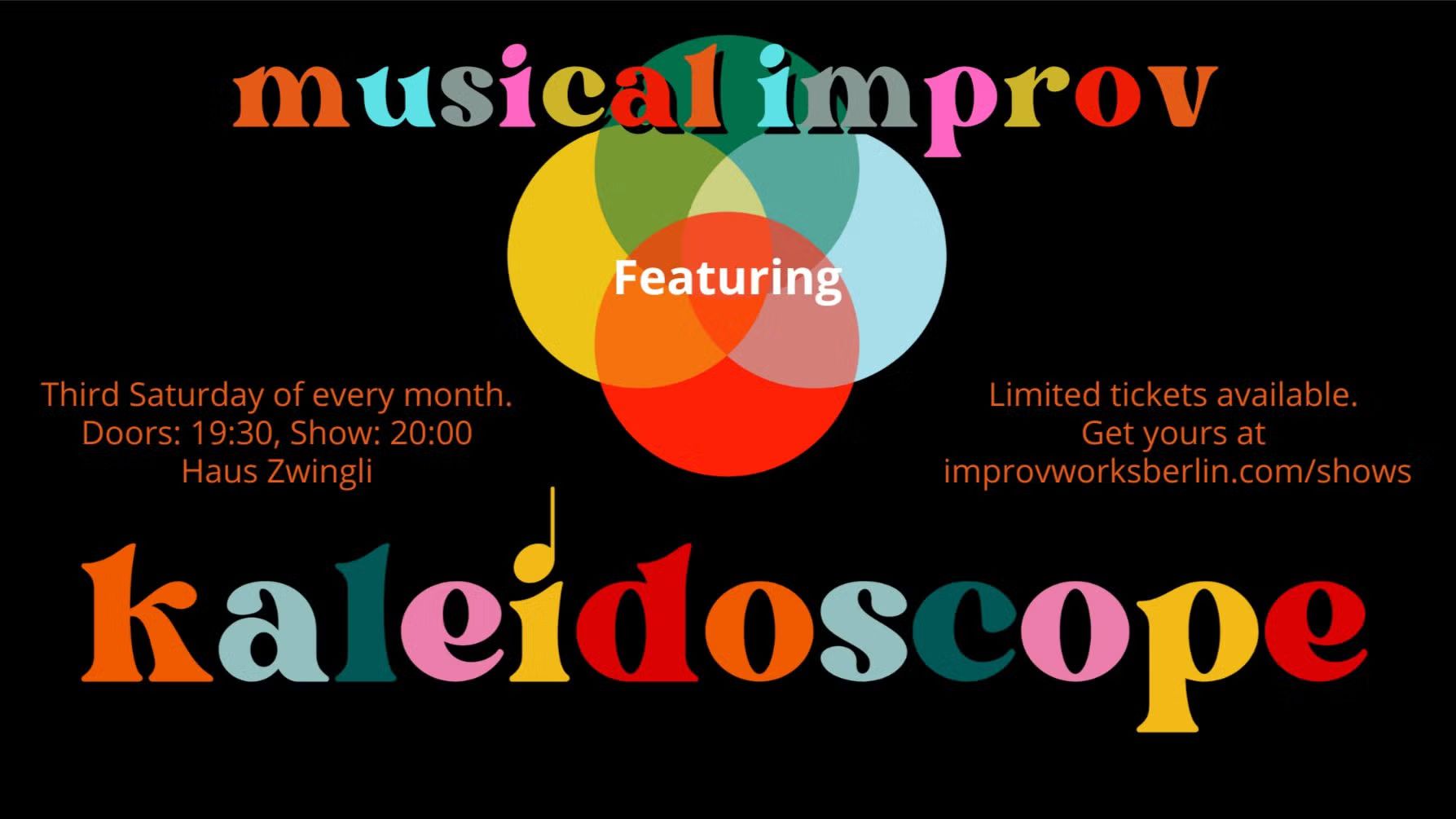 Musical Improv featuring Kaleidoscope!