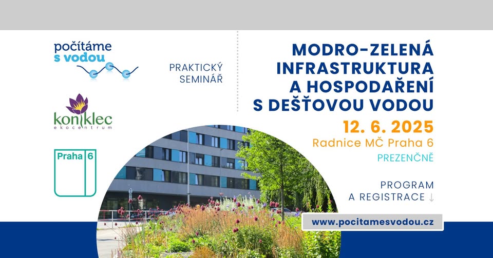 Praktický seminář o modro-zelené infrastruktuře v Praze 6