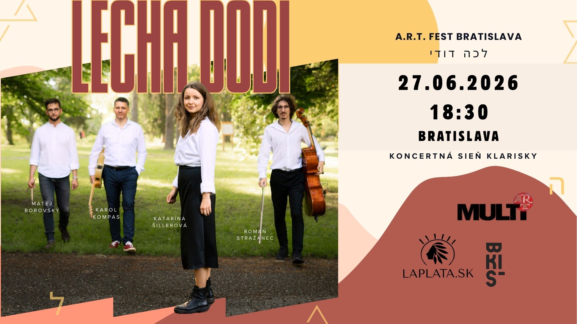 🌌 LECHA DODI | A.R.T. FEST BRATISLAVA 2026 🕊️