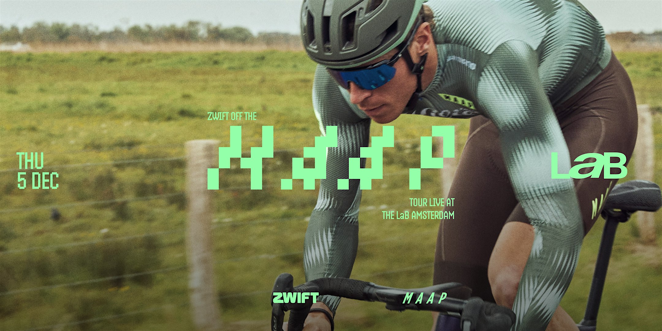 Zwift Off The MAAP - Live at the LaB Amsterdam