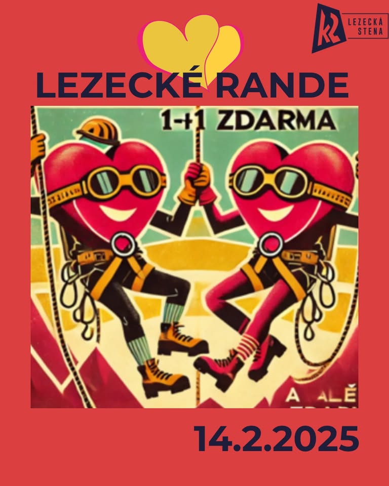 Lezecké rande na Valentína 👌