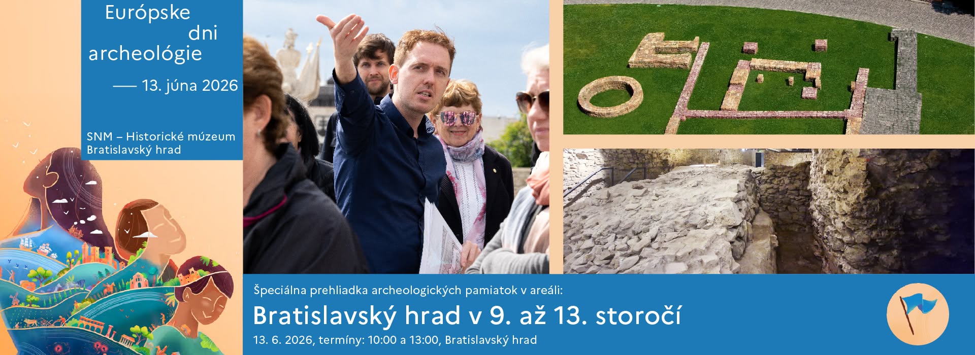 Bratislavský hrad v 9. až 13. storočí | Špeciálna prehliadka | Európske dni archeológie 2026