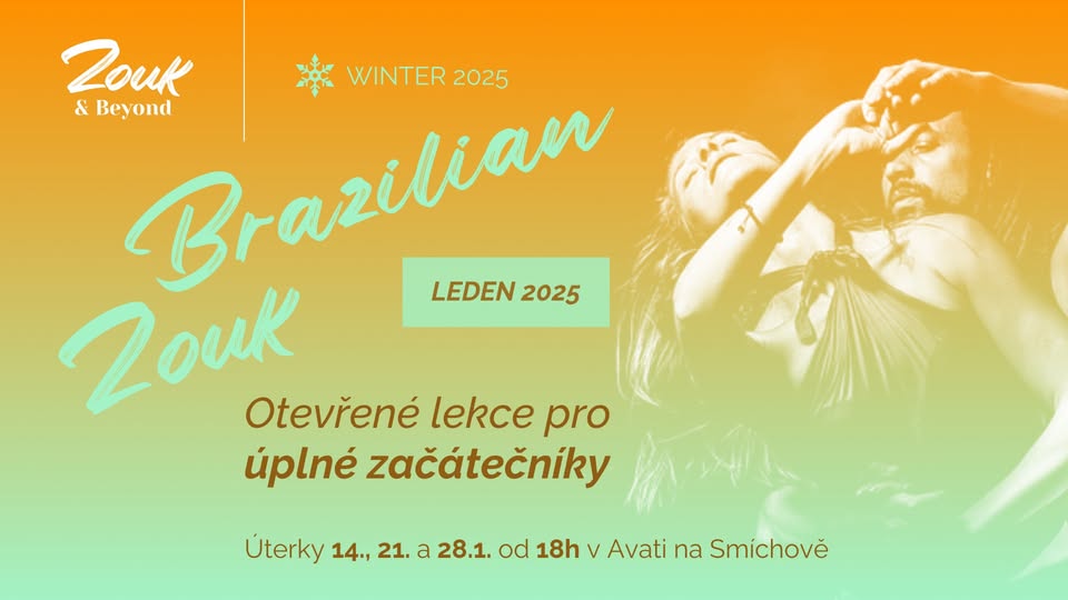 BRAZILIAN ZOUK - Otevřené lekce pro úplné začátečníky