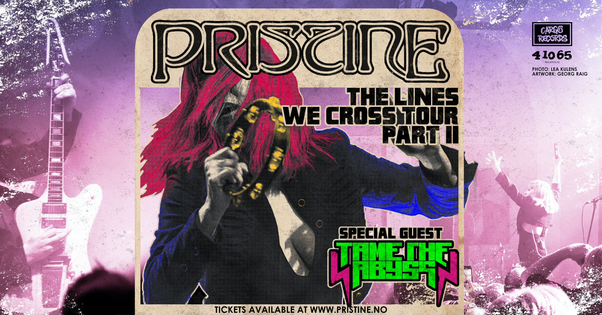 PRISTINE (NOR) - The Lines We Cross - Tour Part II 2025