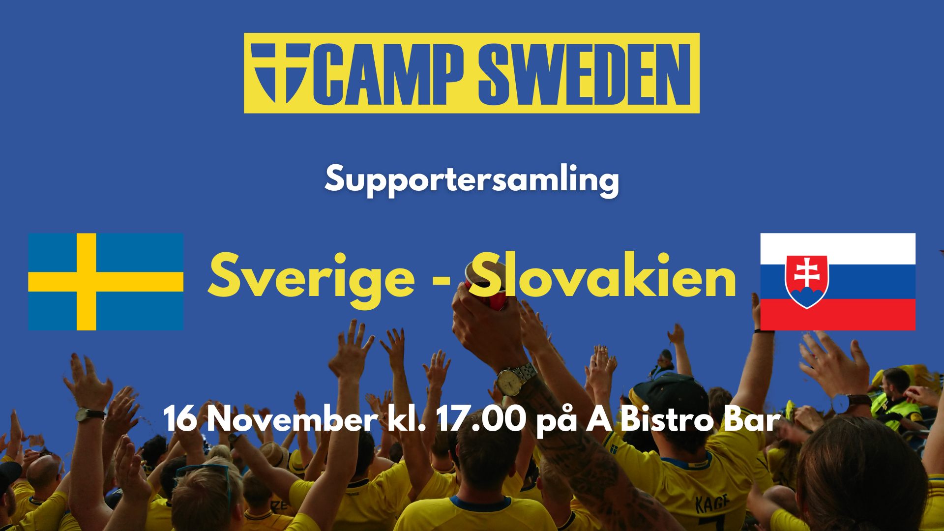 Samling Sverige - Slovakien