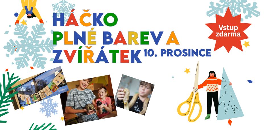 Háčko plné barev a zvířátek